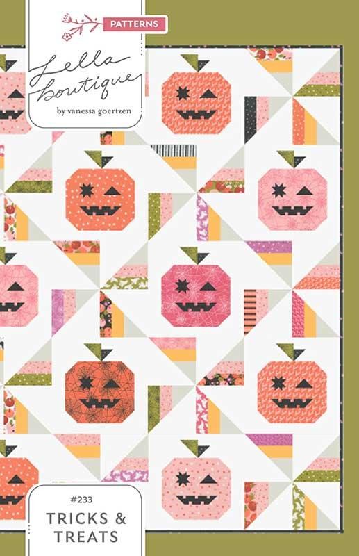 Hey Boo Tricks Treats Quilt Pattern Lella Boutique Moda