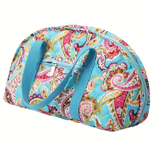 Premium Quilted Iron Carry Case (With Notions Storage) - Paisley