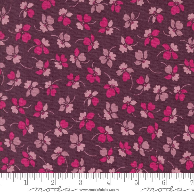 Color Crush - Flourish in Plum - V & Co - Moda (Pre-order: Apr 2025)