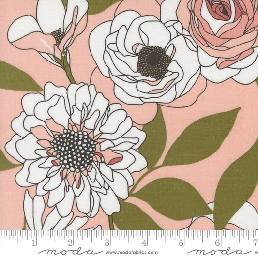 Botany - Cabbage Rose in Peony  - Alli K Designs - Moda (Pre-order Feb 2025)