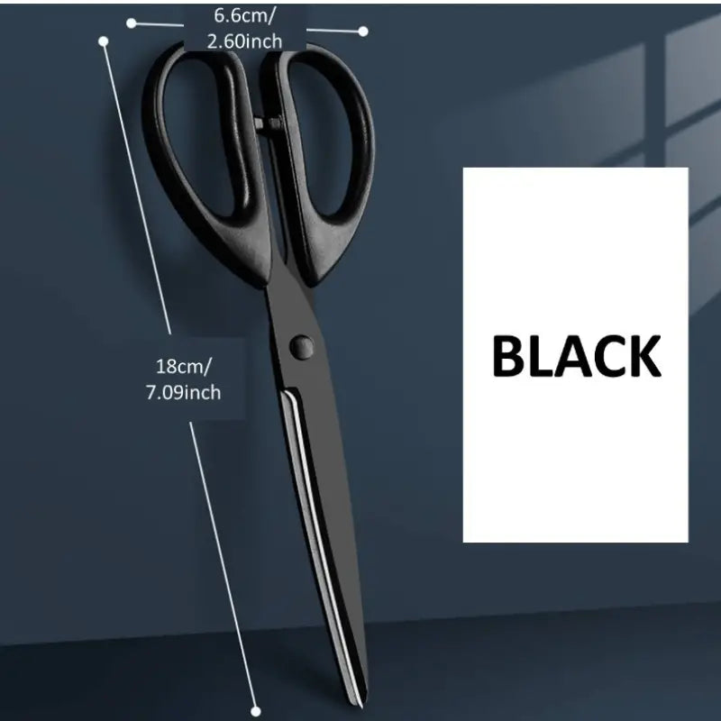 Chic Black Crafting Scissors  (7") - Essential Notions