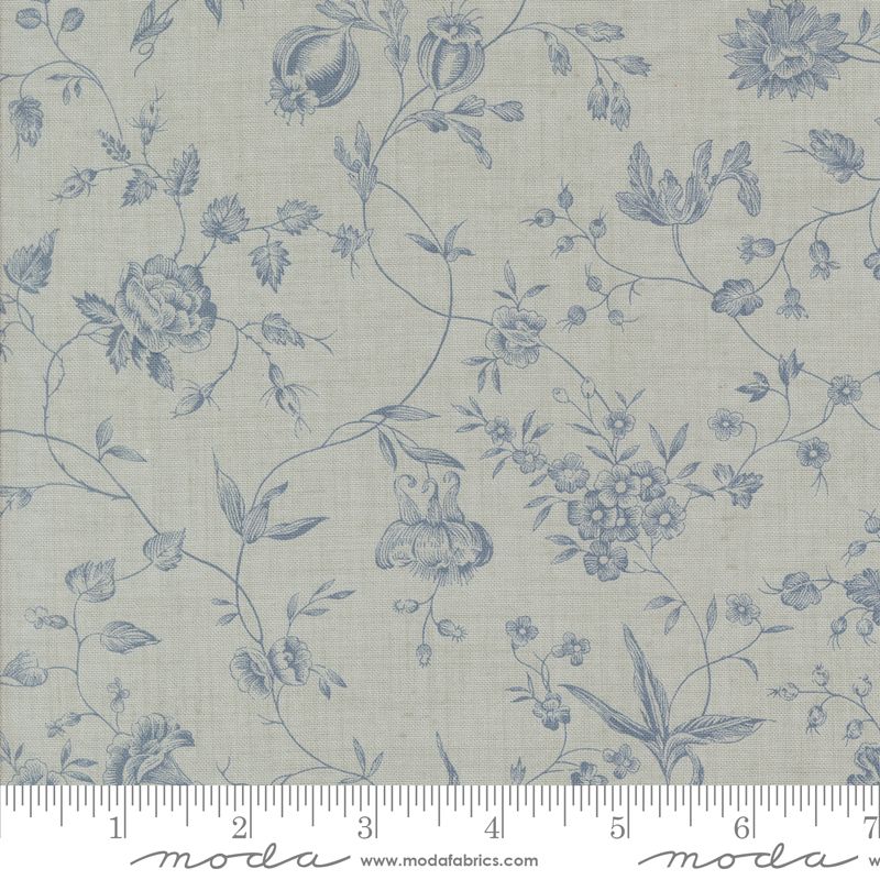 Sacre Bleu - Pivoine in Ciel Blue - French General - Moda (Pre-order Mar 2025)