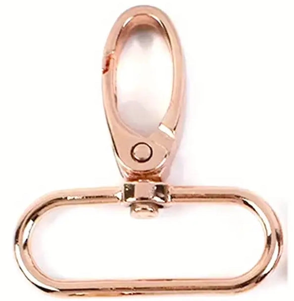 Oval Ring Swivel Snap Hook Lobster Claw - (1.5")