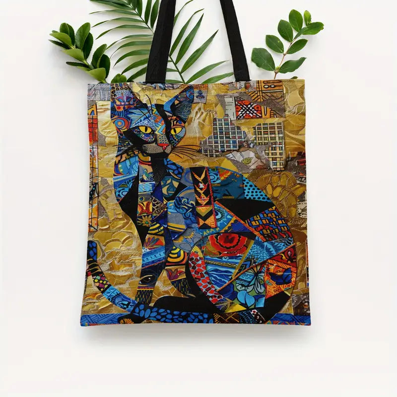 Sew n' Stash Premium Tote Bag - Siamese Patchwork - Essential Notions