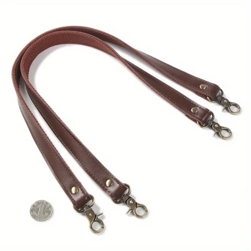 Bag Handle Genuine Leather - 4 Colours (25.6")