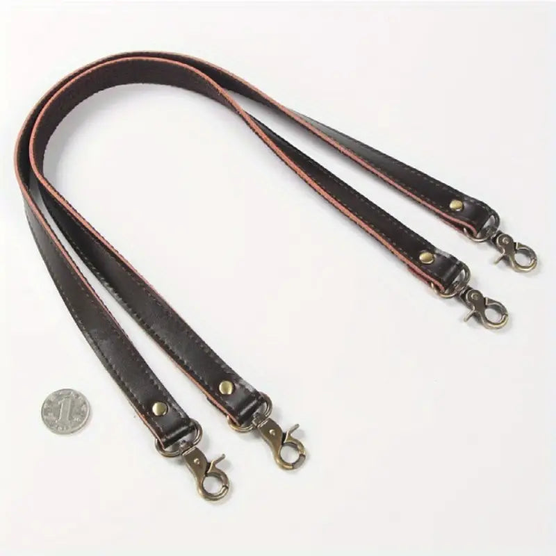 Bag Handle Genuine Leather - 4 Colours (25.6")