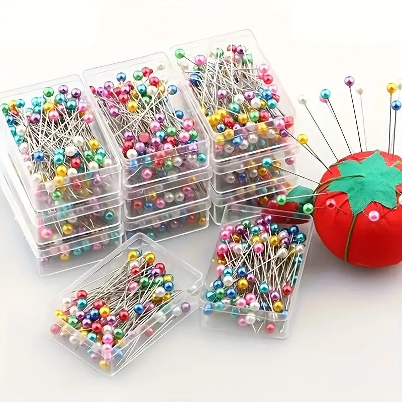 Quilting Pins Rounded Multi 250 Pc