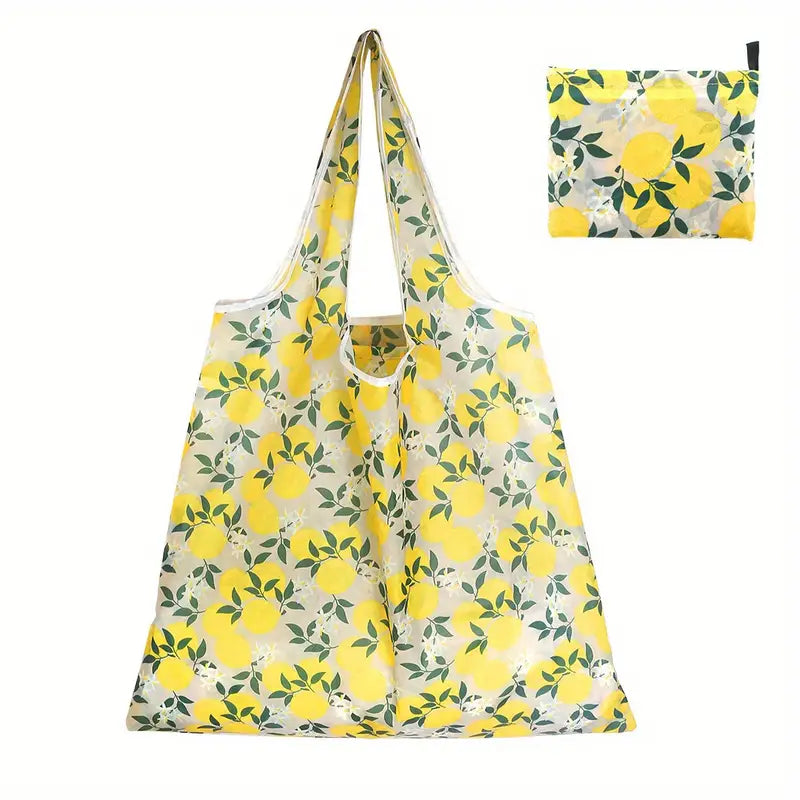 Sew n' Stash Shopping Bag (Foldable) - Luscious Lemon - Essential Notions