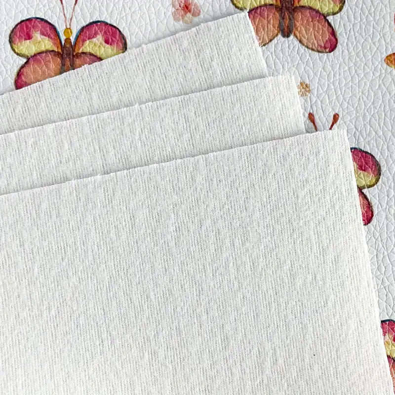 Faux Leather - Bountiful Butterflies (5pc) (8.2" x 11.8")