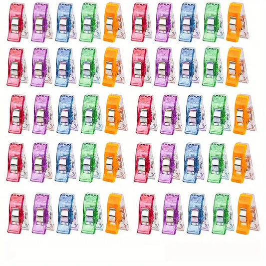 Sewing Clips 50 Pc Assorted