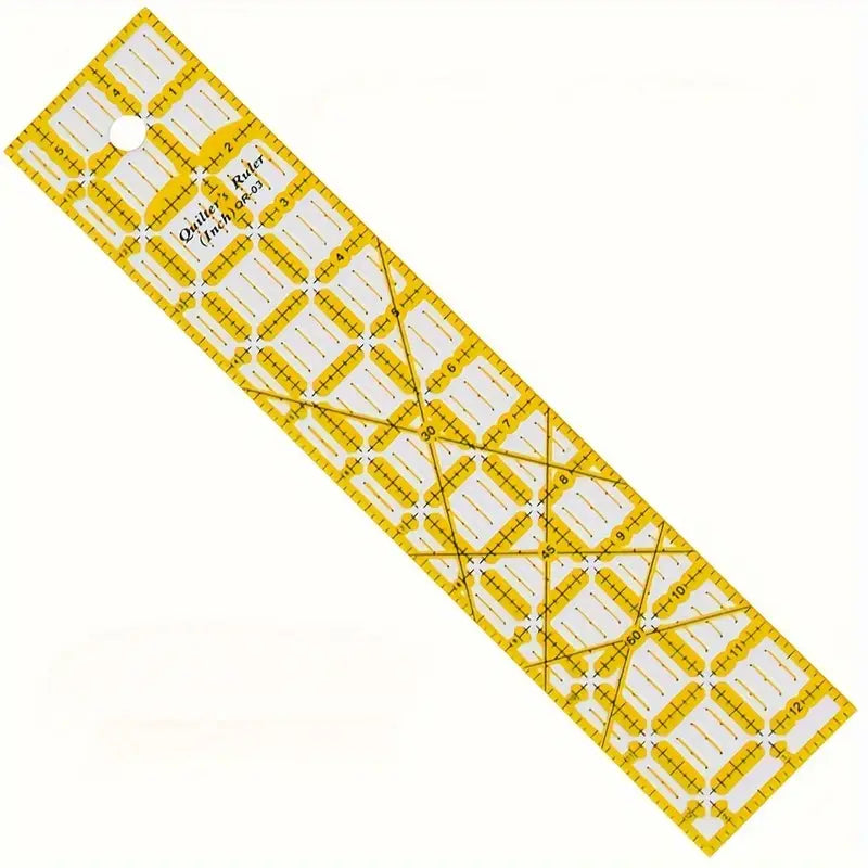 Basic Quilt Ruler 2.5" x 12.5" - Essential Notions