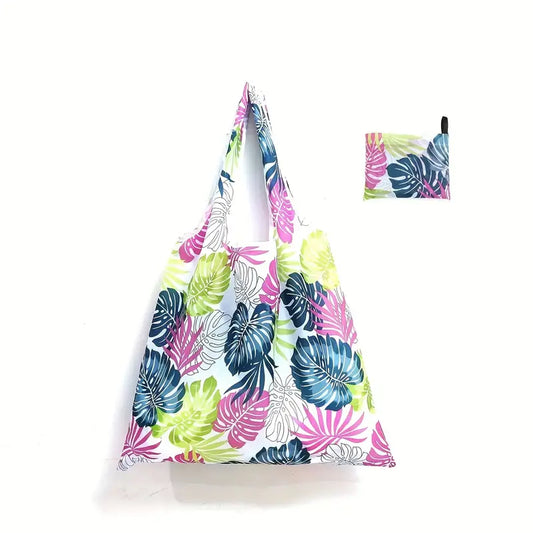 Sew n' Stash Shopping Bag (Foldable) - Big Leafy - Essential Notions