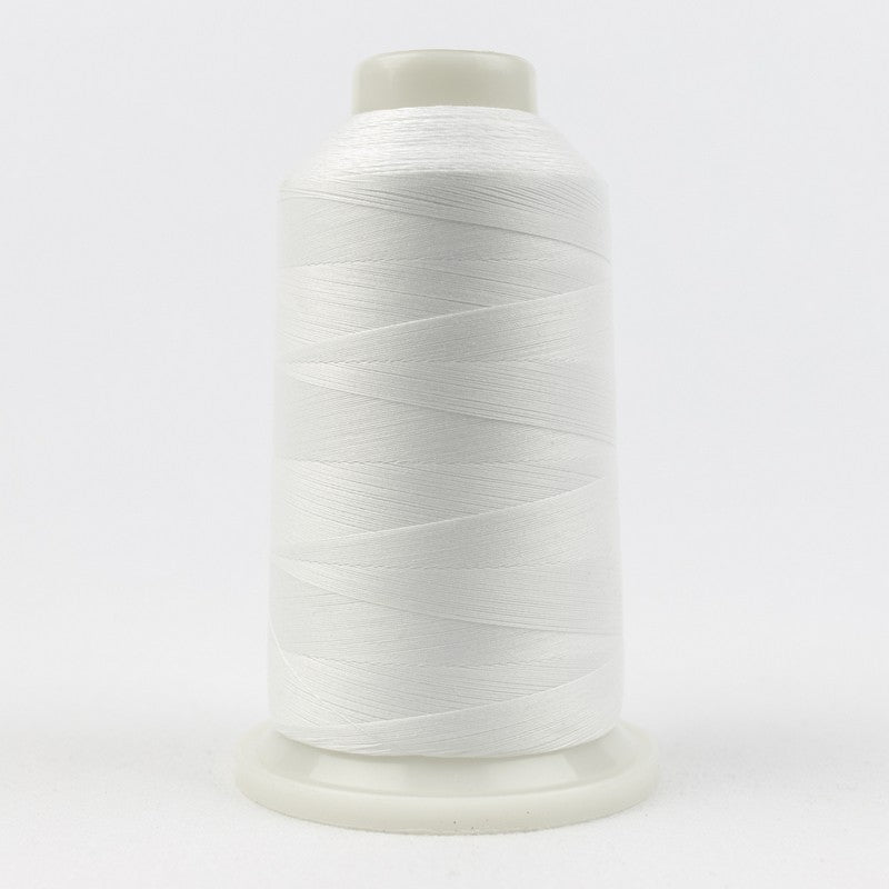 Konfetti - White - Cotton 50wt 2500yd (2286m) - WonderFil Specialty Threads