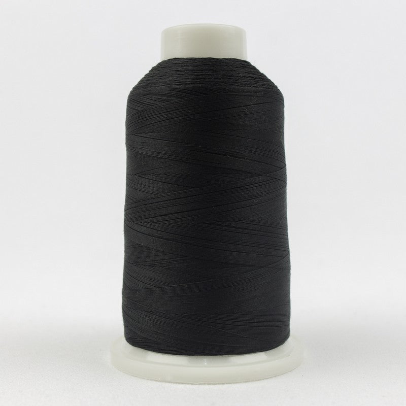 Konfetti - Black - Cotton 50wt 2500yd (2286m) - WonderFil Specialty Threads