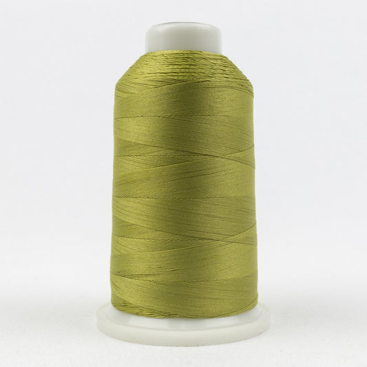 Konfetti - Brass Green - Cotton 50wt 2500yd (2286m) - WonderFil Specialty Threads (Pre-order: Oct 2024)