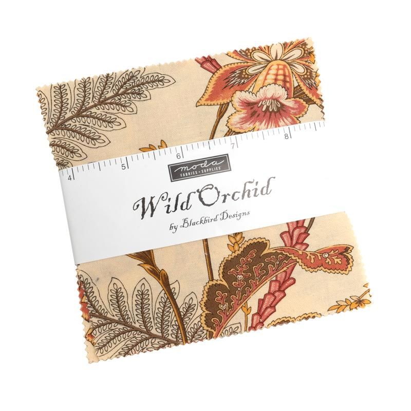 Wild Orchid - Charm Pack - Blackbird Designs - Moda (Pre-order: Sept 2025)