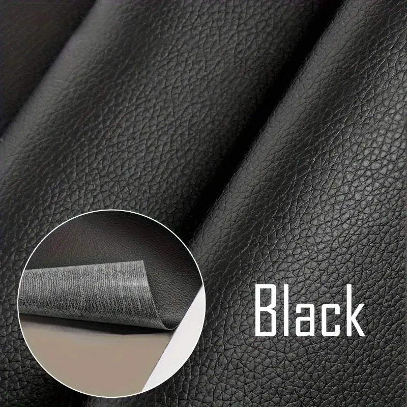 Faux Leather - Self-Adhesive PU Leather Repair Patches (9.9" x 23.6")