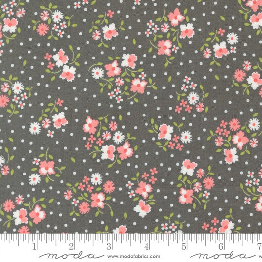 Cali & Co - Flower Dot in Slate - Corey Yoder - Moda (Pre-order: Nov 2024)