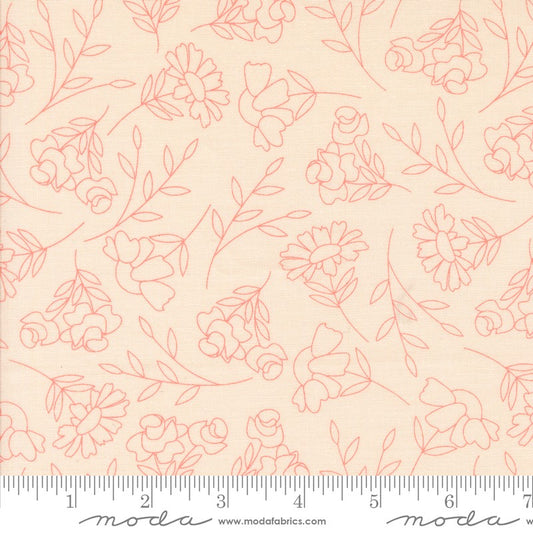 Abloom - Spring Sketch in Pale Pink - Corey Yoder - Moda (Pre-order: June 2025)