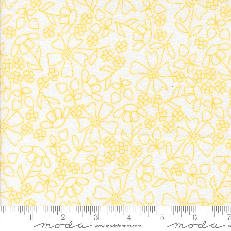 Sherbet Sunshine Flannels - Sketch in Sunshine - Corey Yoder - Moda (Pre-order: Aug 2025)