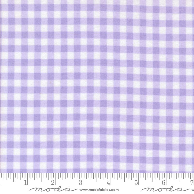 Sherbet Sunshine Flannels - Gingham in Lavender - Corey Yoder - Moda (Pre-order: Aug 2025)