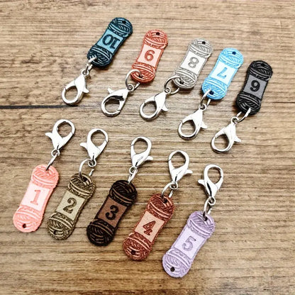 Happy Sheep Stitch Markers (10pc) - Essential Notions