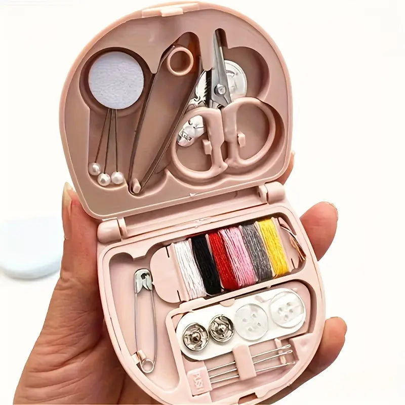 Clamshell Compact Sewing Kit