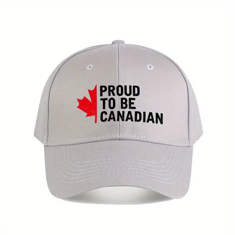 Proud to Be Canadian Baseball Cap