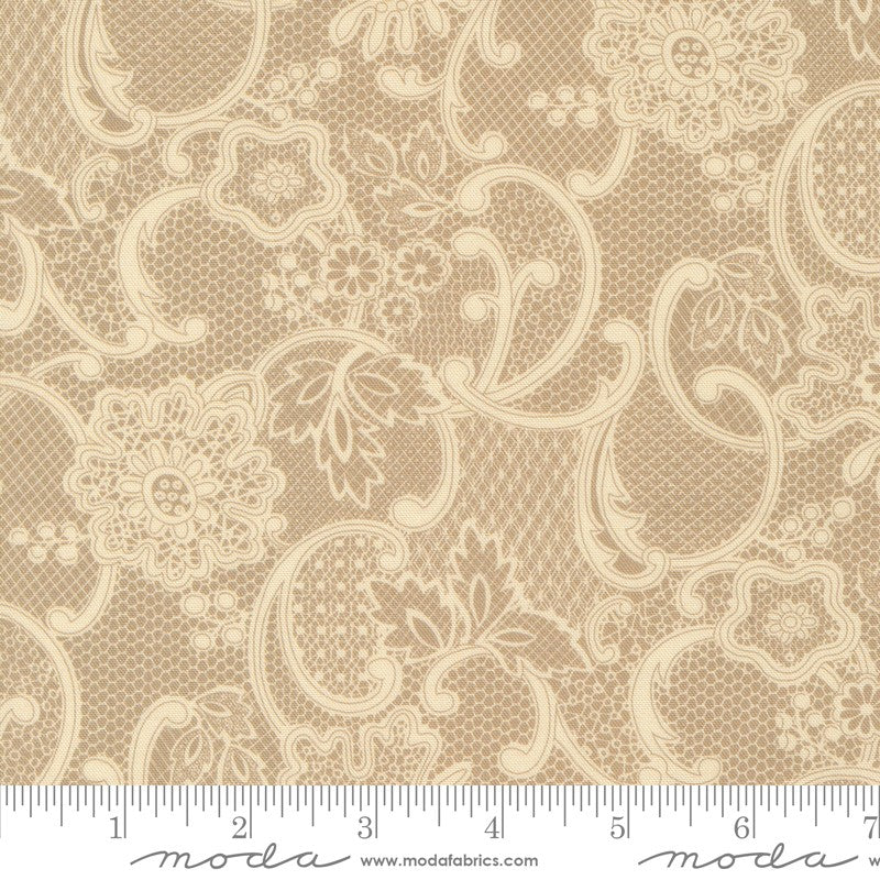 Lydia's Lace - 31681-17 in Toast - Betsy Chutchian - Moda