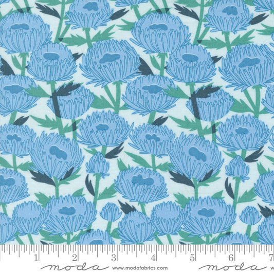 Love Letter - November in Lightest Blue - Lizzy House - Moda (Pre-order: Dec 2024)