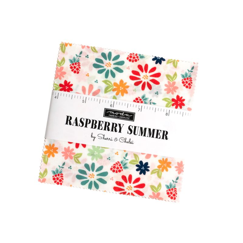 Raspberry Summer - Charm Pack - Sherri & Chelsi - Moda (Pre-order Feb 2025)