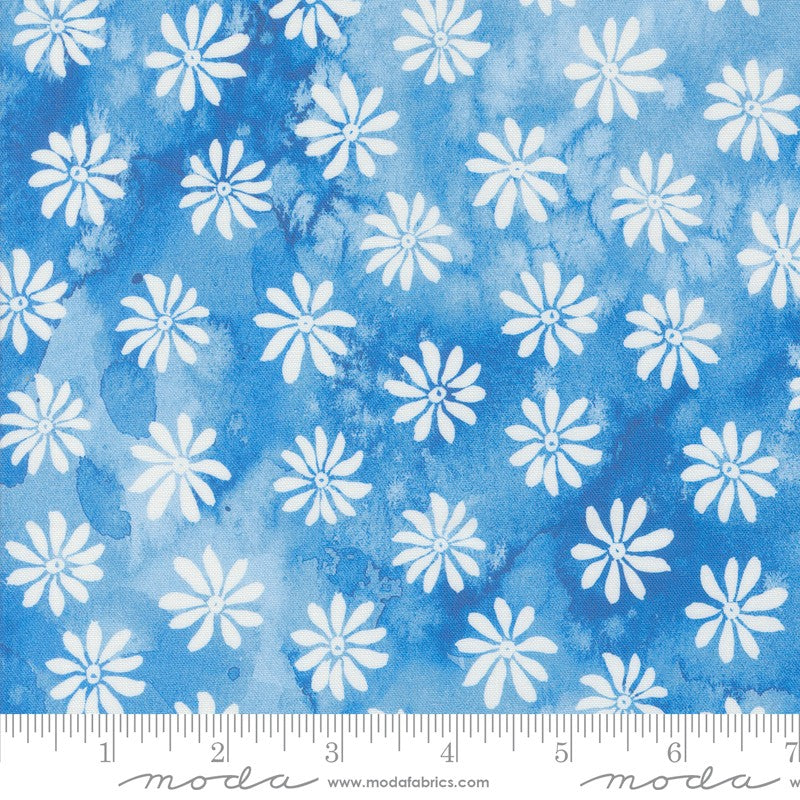 Sunshine & Blue Skies - Flower Shower in Bluebell - Create Joy Project - Moda (Pre-order Nov 2024)