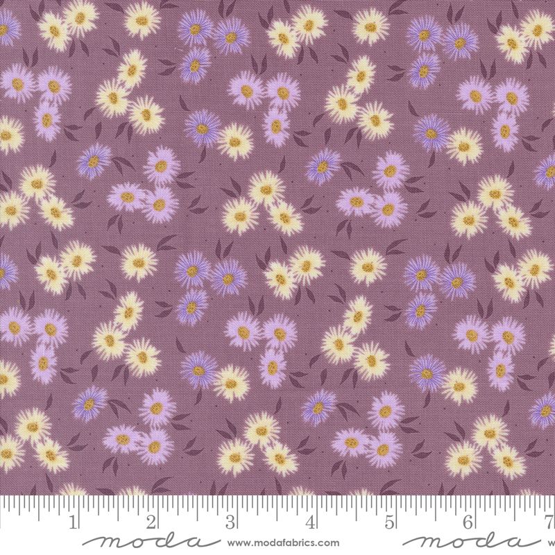 Seaglass Summer - Beach Asters in Beach Plum - Sweetfire Road - Moda (Pre-order Jan 2025)