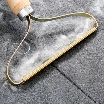 Premium Wool Mat Cleaning Tool (Wooden Handle)