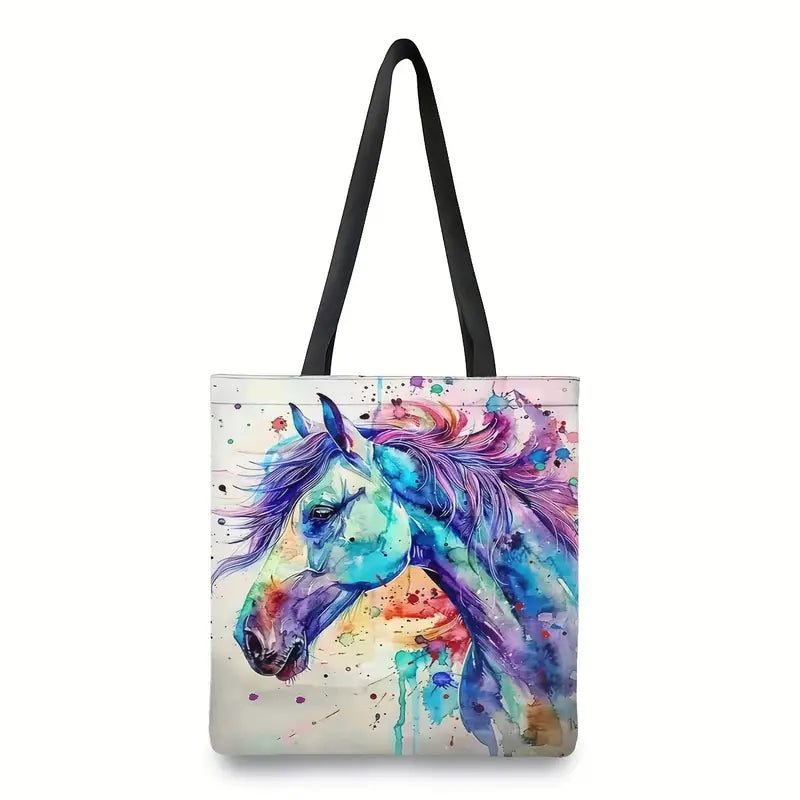 Sew n' Stash Premium Tote Bag - Rainbow Mare - Essential Notions