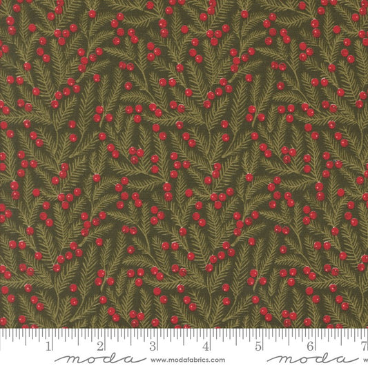 Berry and Pine - Pine Needles in Evergreen - Lella Boutique - Moda (Pre-order: June 2025)