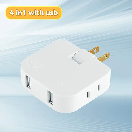 Premium Compact USB-A Power Block 4 in 1 (Pre-order: Feb 2025)