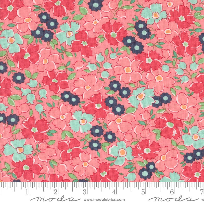 Summertime - Flower Patch in Blush - Camille Roskelley - Moda (Pre-order: May 2025)