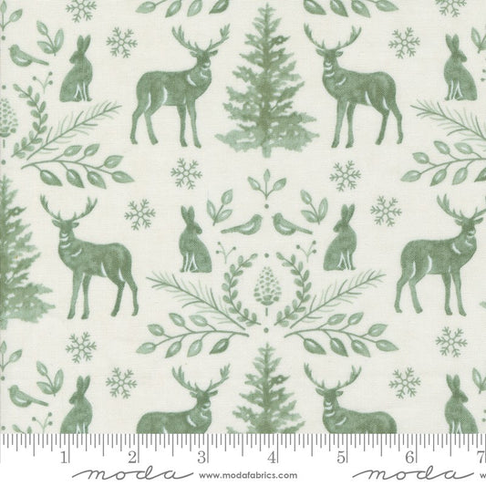 Woodland Winter - 6092-11 in Snowy White - Sweetwater - Moda