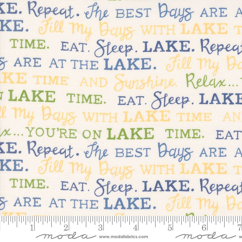 On Lake Time - Fat Quarter Bundle - Deb Strain - Moda (Pre-order Mar 2025)