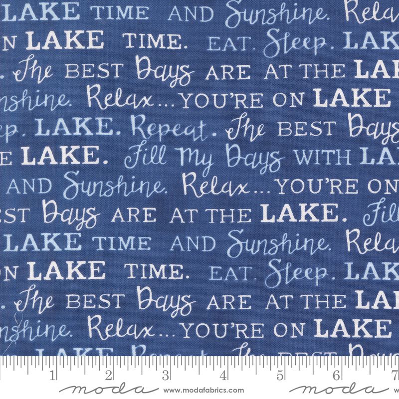 On Lake Time - Fat Quarter Bundle - Deb Strain - Moda (Pre-order Mar 2025)