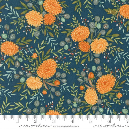 I Love Fall Most of All - Fall Florals in Harvest Night - Deb Strain - Moda (Pre-order: Aug 2025)