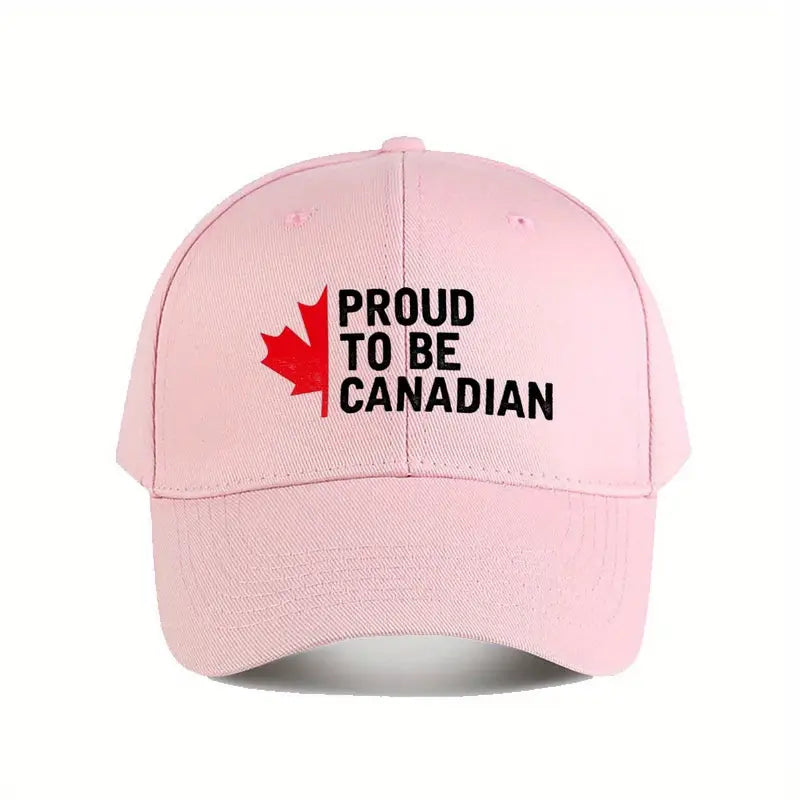 Proud to Be Canadian Baseball Cap