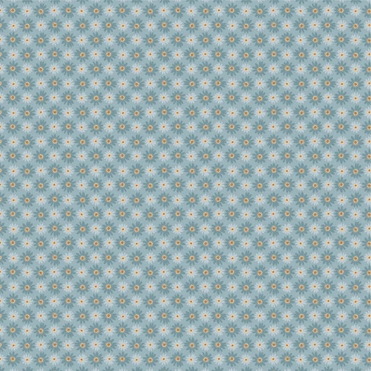 Nature Sings - 724107 in Blue - Poppie Cotton