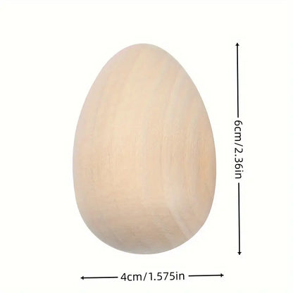 Premium Wooden Darning Egg - Essential Notions