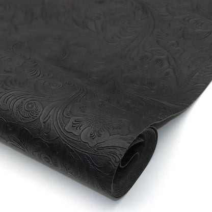 Faux Leather (Textured) Roll - Floral Swirl (12" x 55") - Essential Notions