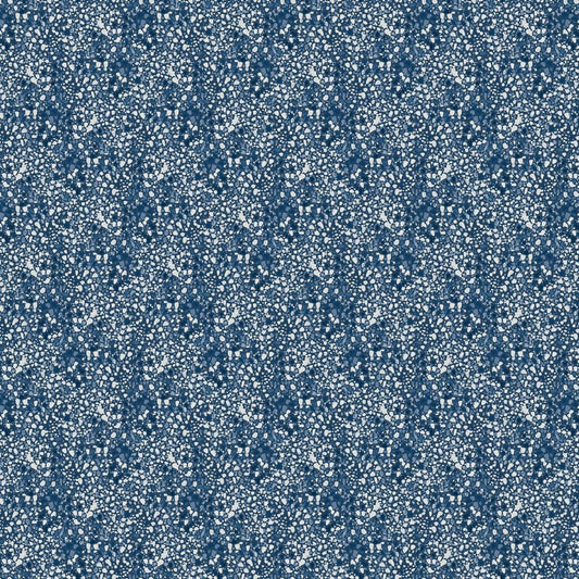 Natural Essence - Terrazzo in Navy - Jacqueline Maldonado - FIGO (Northcott) (Pre-order: Oct 2024)