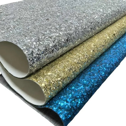 Faux Leather - Sparkle Shimmer Roll (12" x 53")