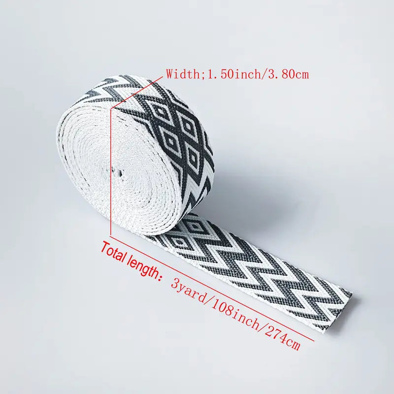 Diamond Wave Webbing 1 1/2" (3 Yards)