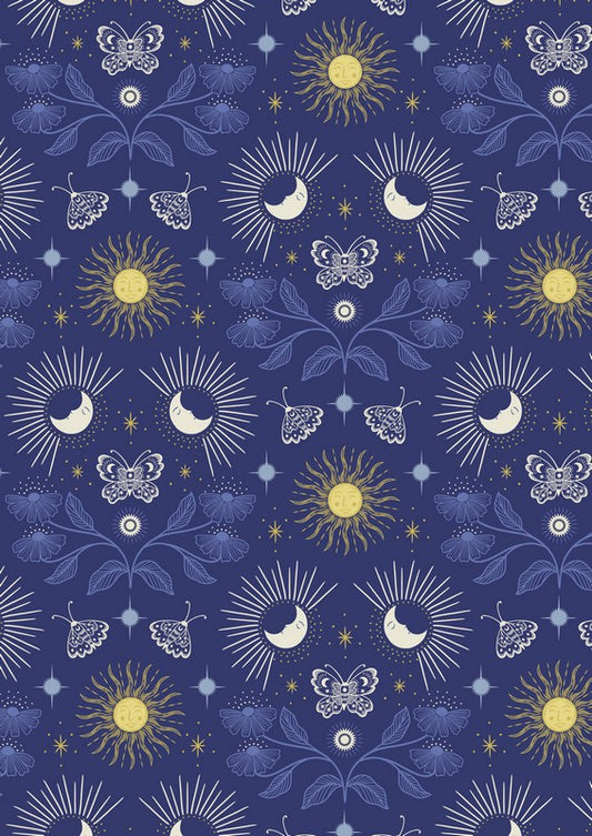 Celestial - Garden in Dusk Metallic - Lewis & Irene